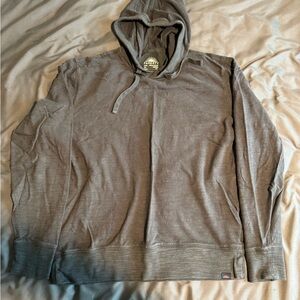 Men's Gray Hoodie by Faherty